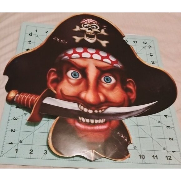 Pirate Crew Wall Decorations Halloween Birthday Party lot 4 - Picture 11 of 15